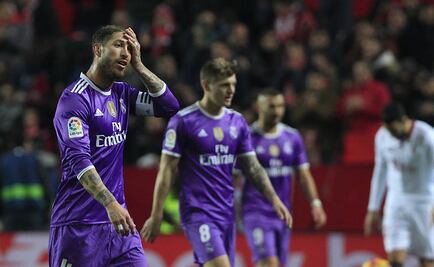 Sevilla quita invicto de 40 partidos al Real Madrid; lo derrota por 2-1