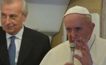 Si la Virgen no estuviera ahí, no iría a la Ciudad de México: Papa Francisco