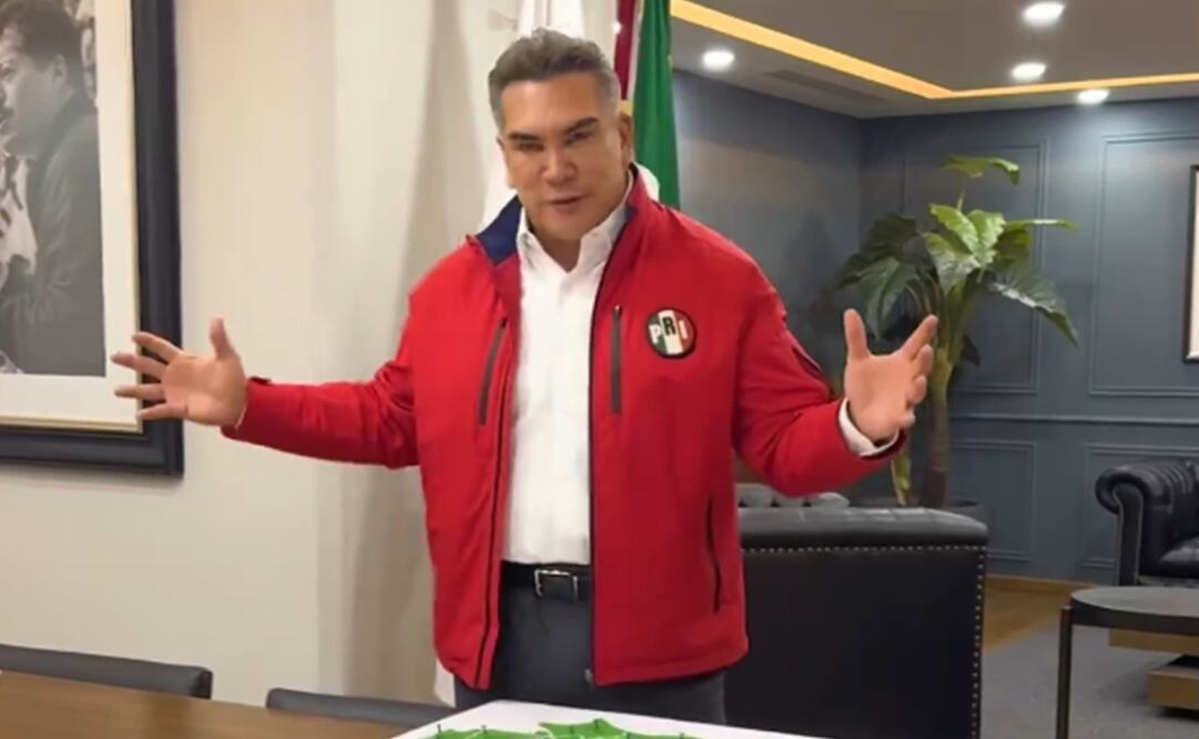 Alejandro "Alito" Moreno, presidente del PRI. Foto: Captura de video