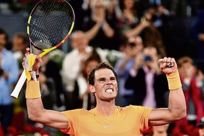 Nadal llega a cincuenta triunfos en la arcilla