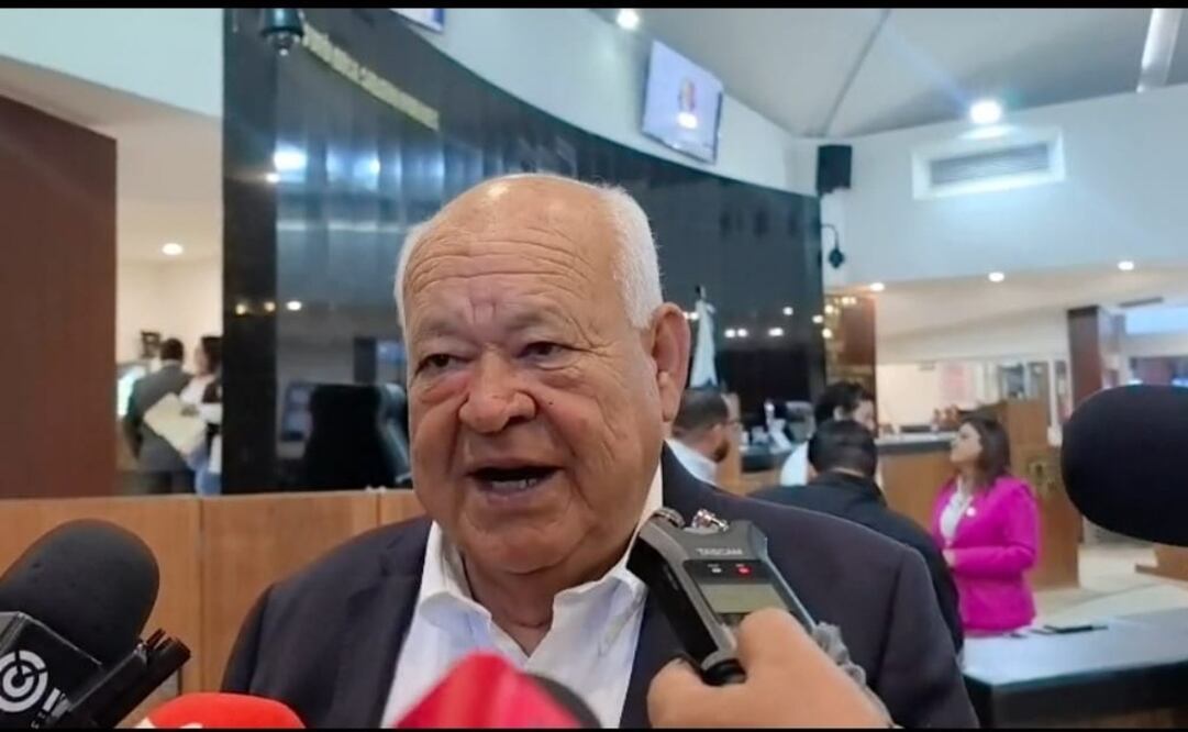 Gobernador de Baja California Sur asegura desconocer empresas sancionadas por EU por su presunta relación con la red criminal de Los Chapitos (09/10/2025). Foto: Especial