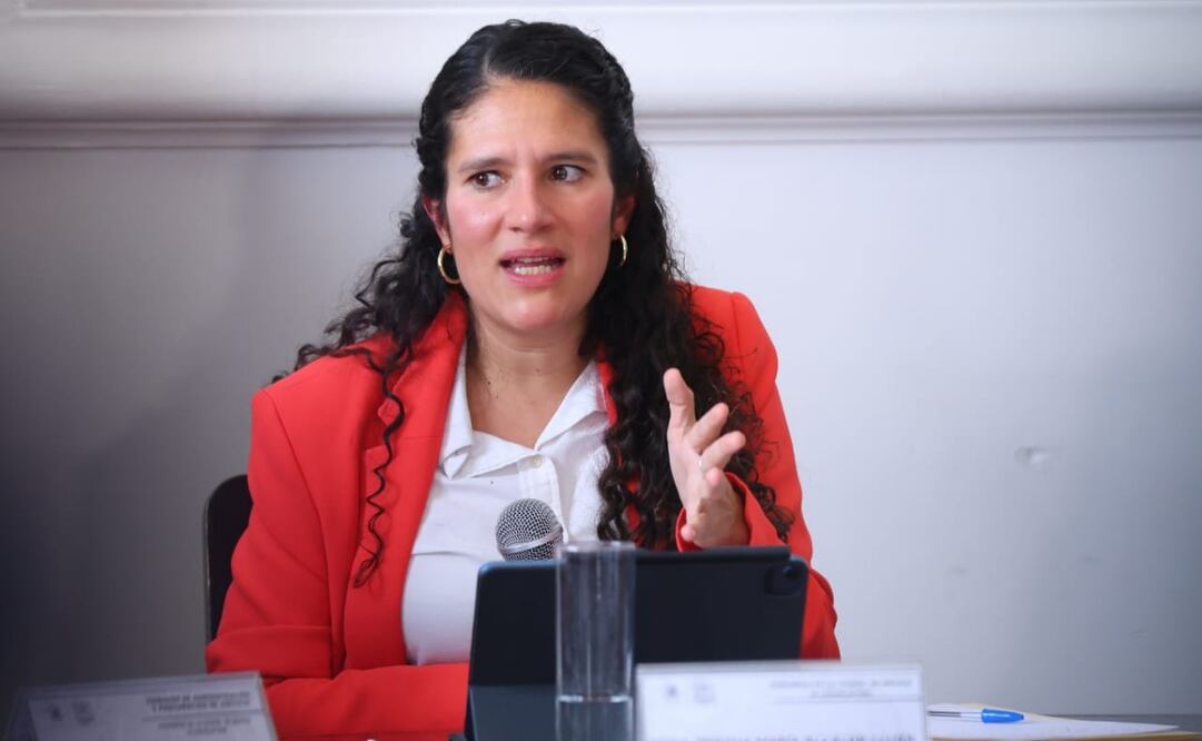 El Congreso de la Ciudad de México entrevistó a Bertha María Alcalde Luján, quien busca ser la nueva fiscal capitalina (19/12/2024). Foto: Fernanda Rojas / EL UNIVERSAL