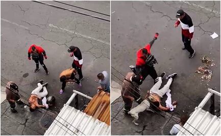 VIDEO ¡Hasta el perro lo mordió! Intentan linchar a sujeto que asaltó a un comprador de "auto fantasma"