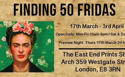Exploran 50 caras de Frida Kahlo en galería londinense