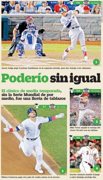 Liga Americana se lleva el Juego de Estrellas de la MLB