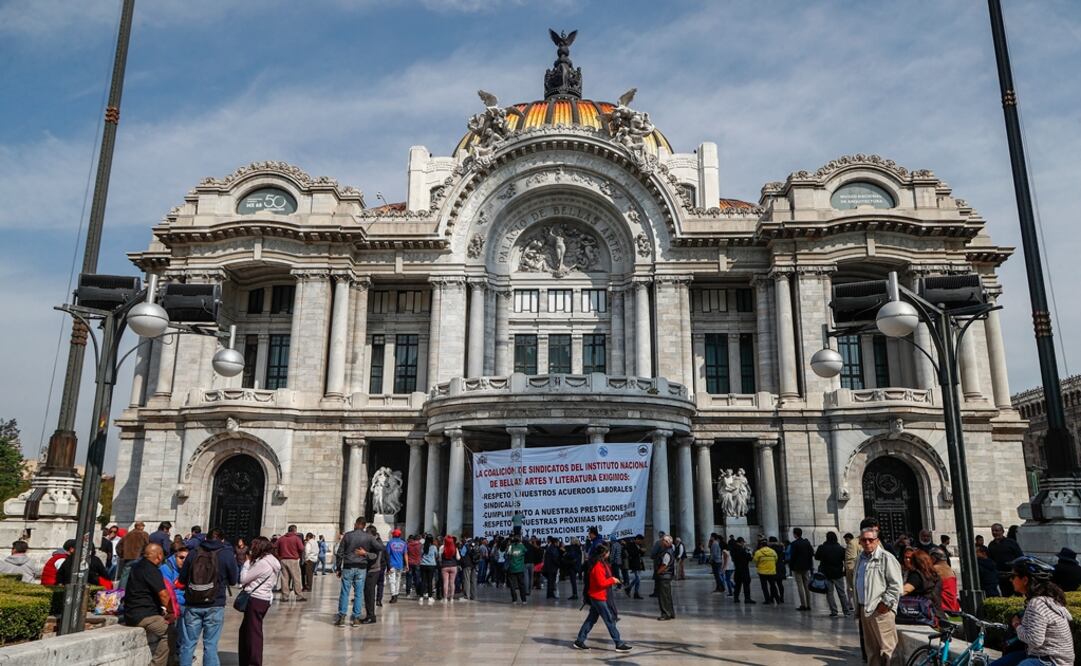 Palacio de Bellas Artes. Foto: Yadin Xolalpa / Archivo EL UNIVERSAL