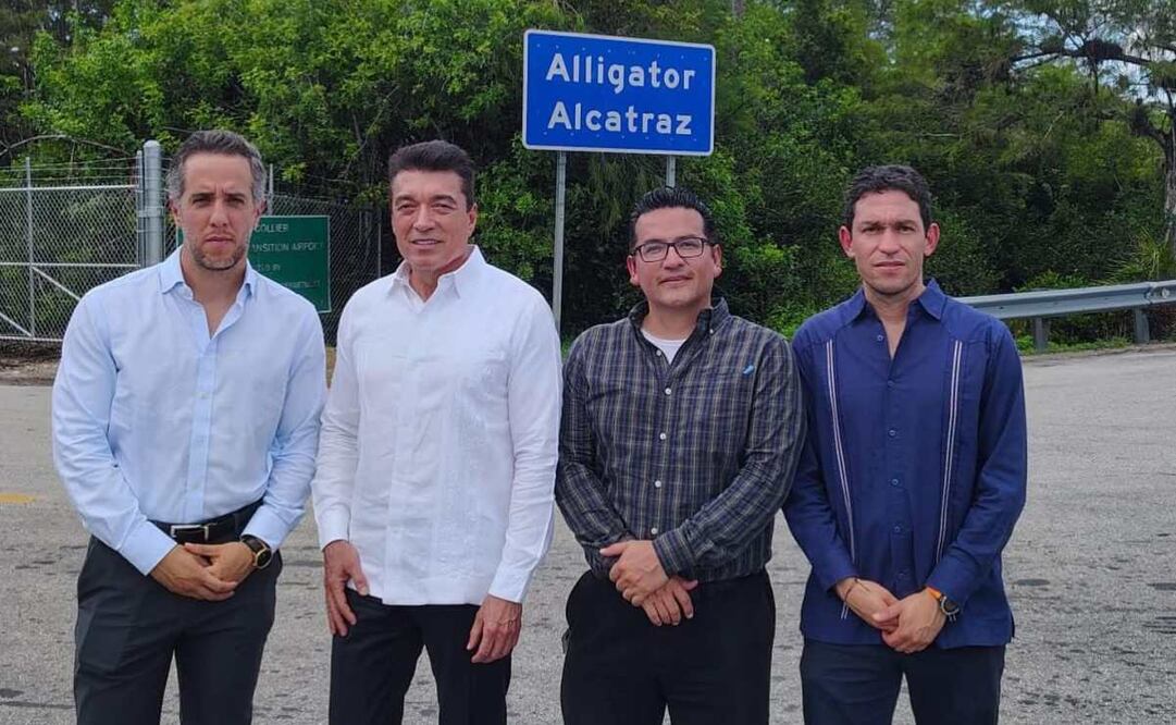Consulado de México en Miami dice que van “decenas de entrevistas” a connacionales en Alligator Alcatraz. Foto: SRE