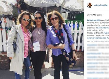 Kate del Castillo celebra a Lydia Cacho