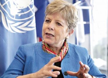 ¿Quién es Alicia Bárcena, que será la nueva titular de SRE tras renuncia de Ebrard?