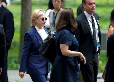 Diagnostican a Hillary Clinton con neumonía