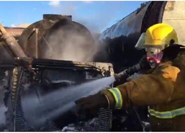 Payaso “Bomberín” resulta lesionado por explosión en Tultepec; lo reportan estable