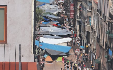Plantón de la CNTE se extiende a calle de Madero 