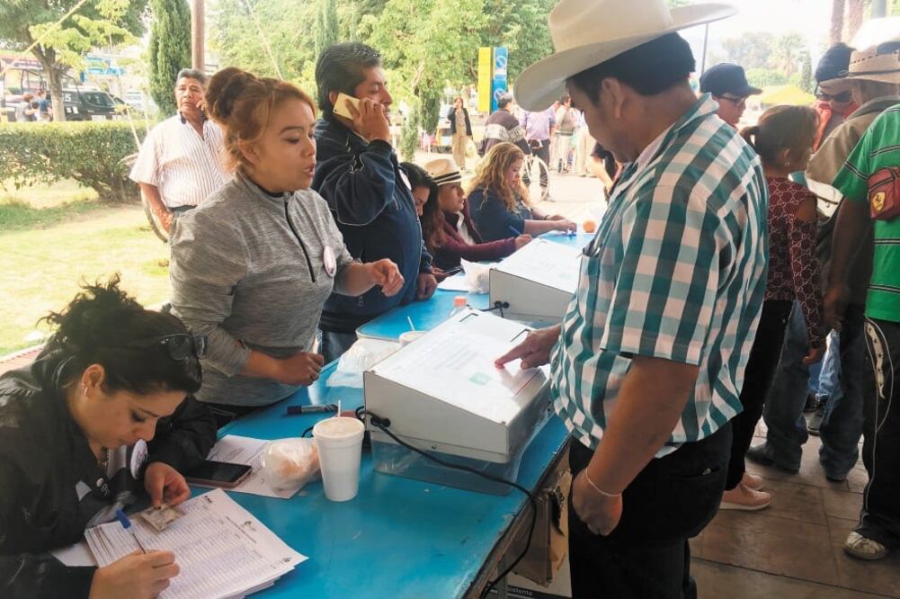 Autoridades esperaban entre 40 mil y 50 mil personas en la consulta ciudadana para cambiar el nombre al municipio Valle de Chalco / ESPECIAL