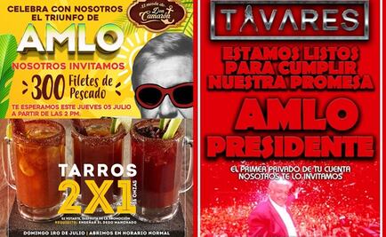 Negocios sí cumplieron con promociones proAMLO