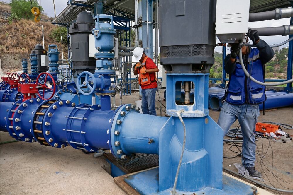 La planta potabilizadora Madín II inició operaciones el 8 de julio, informó la Conagua. Foto: Luis Camacho | El Universal