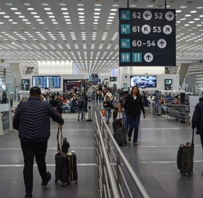 Terminal 2 del AICM. Archivo