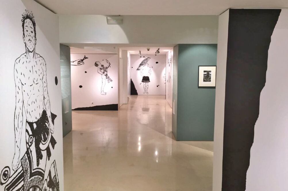 La exposición del artista mexicano inauguró el programa Pasado y Presente en Lisboa los primeros días del año. (CORTESÍA DEL ARTISTA)