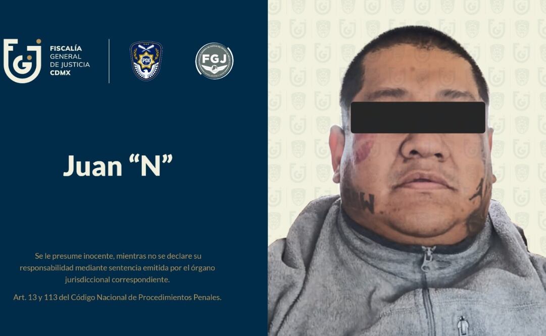 Cae "El Seven", líder de facción criminal de La Familia Michoacana; es detenido en Amecameca.
Foto: Especial.