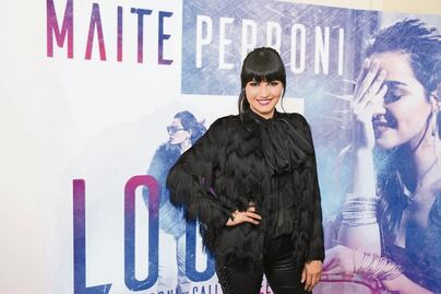 Maite Perroni apoya a Pedro Damián para replicar a RBD