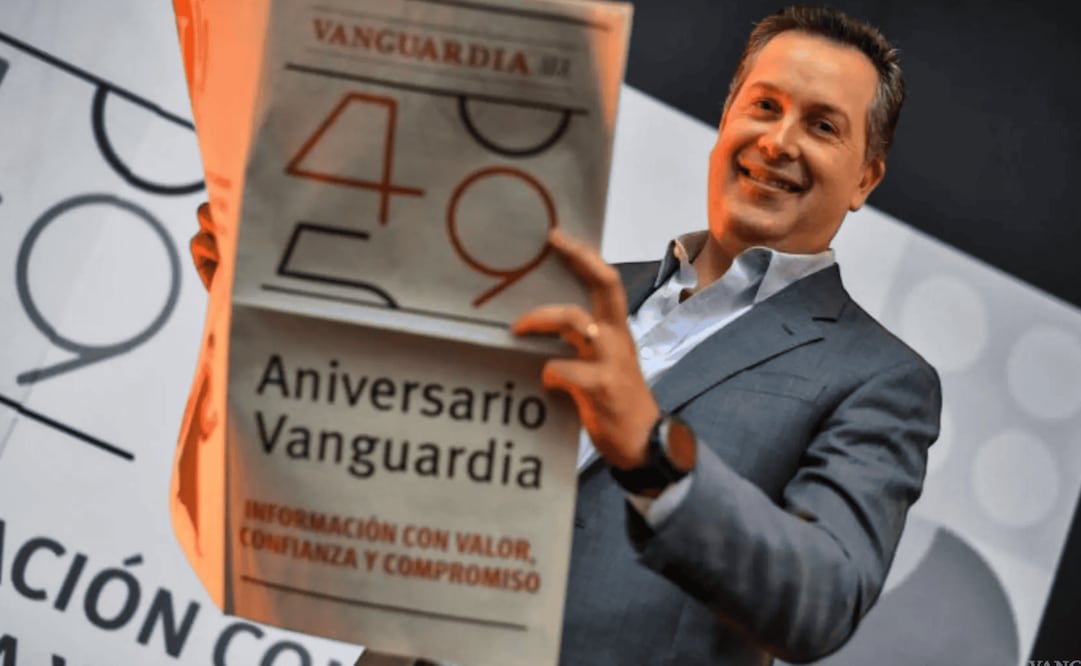 Armando Castilla Galindo, director general de Grupo Vanguardia. Foto: Vanguardia