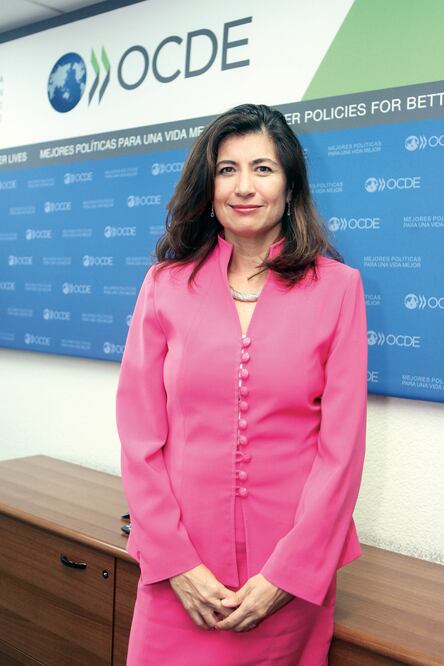 Gabriela Ramos, directora de Gabinete de la OCDE (ARCHIVO EL UNIVERSAL)