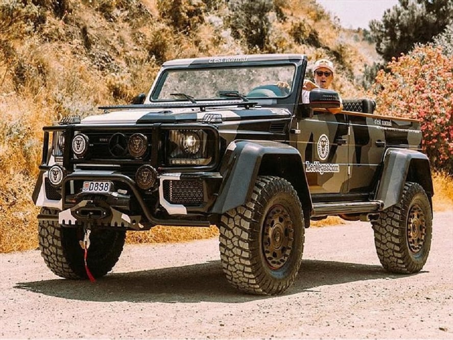 Jon Olsson convierte un Mercedes-Benz Clase G en convertible