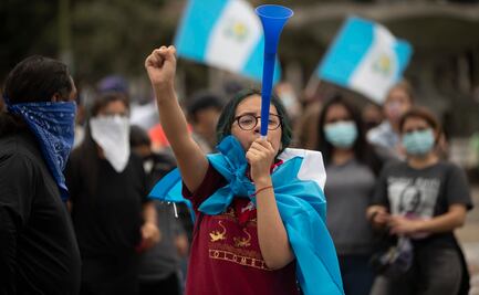 Por segundo día, protestan en Guatemala por recorte a educación y salud