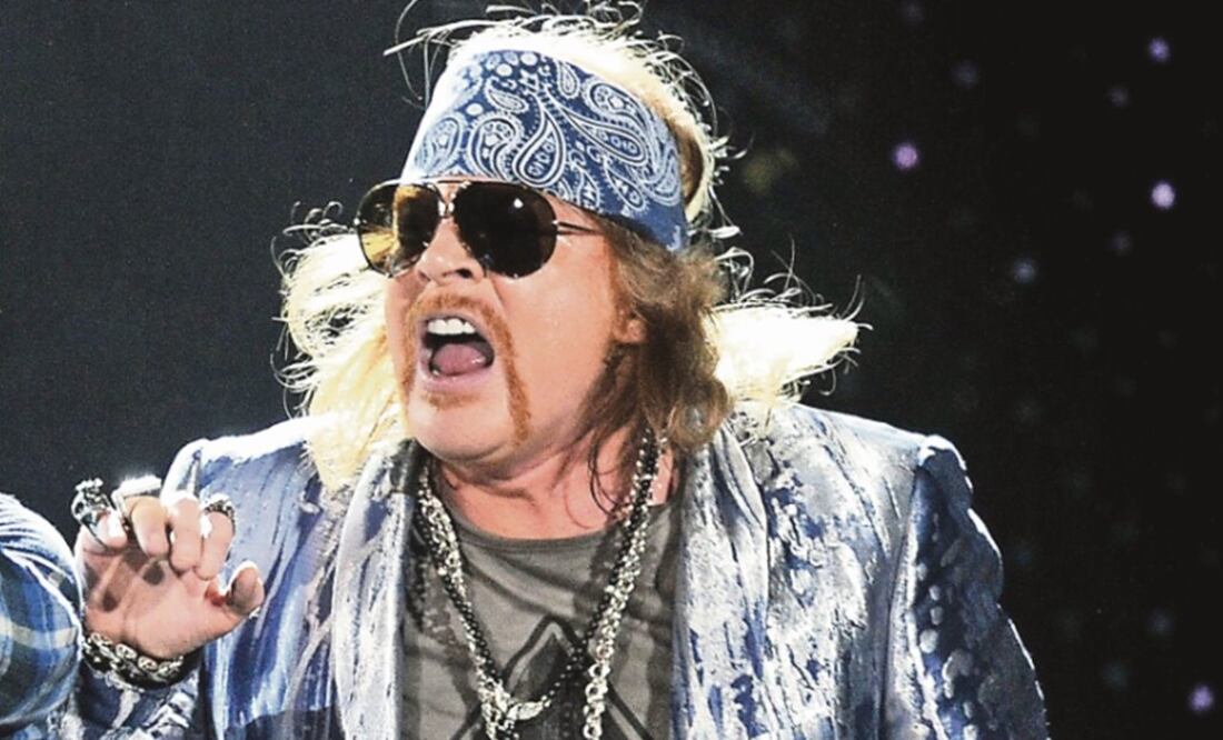 Hace unas semanas se confirmó que Axl acompañará a la banda  FOTO: ARCHIVO