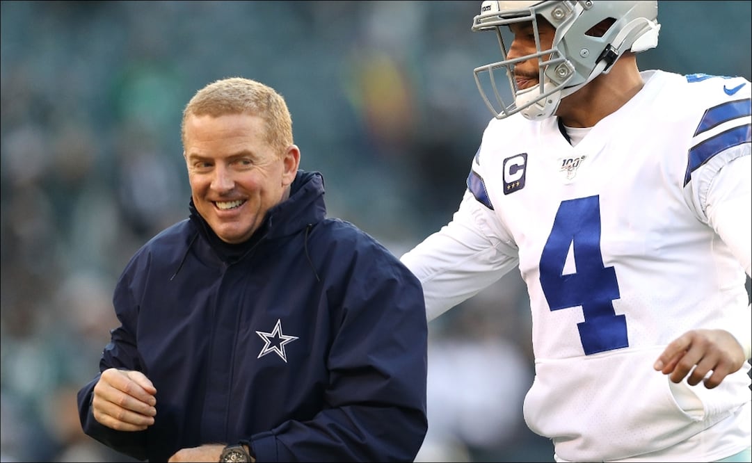 Jason Garrett, head coach de los Cowboys. Foto: AFP