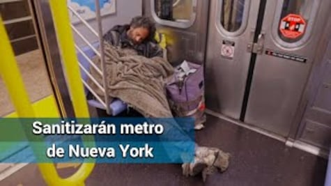 Metro de Nueva York dejará de funcionar las 24 horas para desinfección