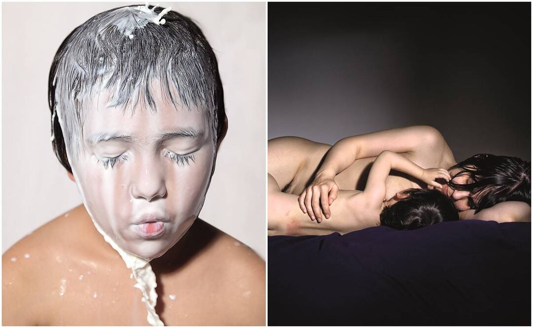 Imágenes del libro Kinderwunsch, que Ana Casas Broda trabajó entre 2006 y 2012 sobre su experiencia con la maternidad. Foto: Cortesía Ana Casas Broda