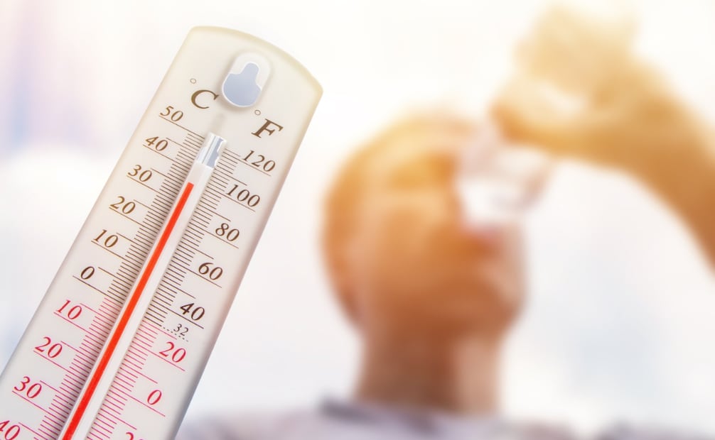 Las elevadas temperaturas pueden provocar daños a la salud. Foto: Gobierno de México