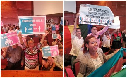 Chocan evangélicos y comunidad LGBT por legalización del matrimonio igualitario en Oaxaca