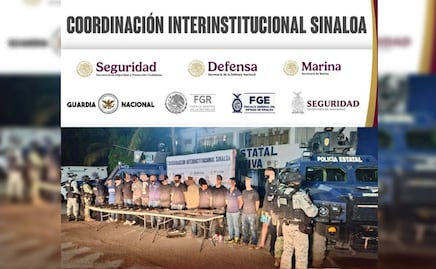 Detienen a 14 integrantes de un grupo armado en Navolato, Sinaloa; tres de ellos extranjeros