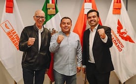 Dante Delgado y Máynez arropan a Erubiel Alonso en su incorporación a MC; ven en el expriista "una alternativa para Tabasco"