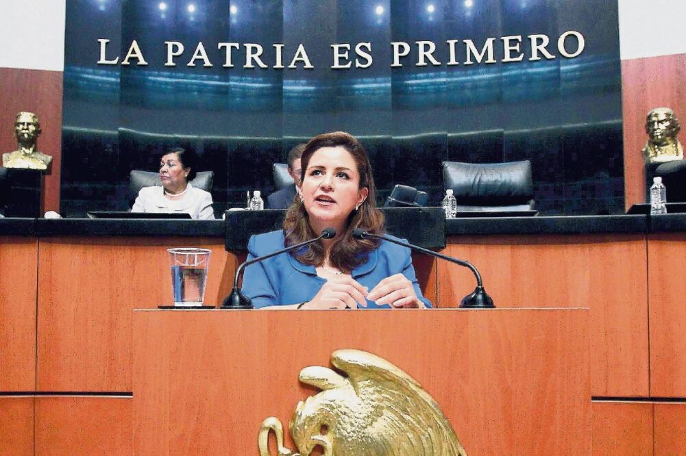La senadora Martha Tagle insistió en que los excedentes presupuestales no son para gastarlos discrecionalmente, sino que deben pagar déficits. (ARCHIVO EL UNIVERSAL)
