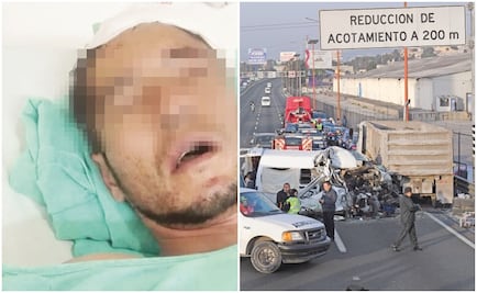 Acusan nulo apoyo de línea de transporte tras choque en la México-Pachuca