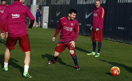 Messi entrenará en “un par de días”: doctor