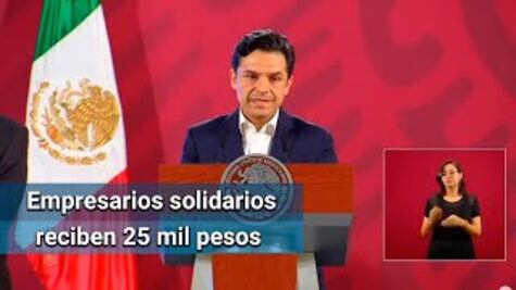 Coronavirus en México. IMSS comenzó dispersión de recursos a empresas solidarias