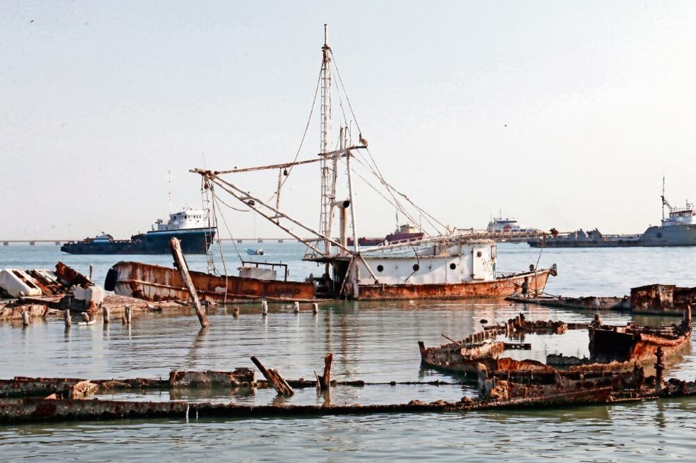 La economía local de esta ciudad dependía 100% de Pemex. “No es casualidad que hoy esta urbe se hunda sin remedio”, reconoce Silvestre Fuentes, líder de la Canaco (LUMA LÓPEZ)