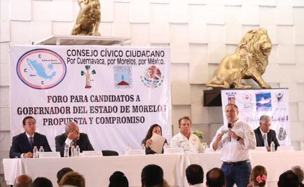 Propone Gayosso crear la Contraloría Ciudadana en Morelos