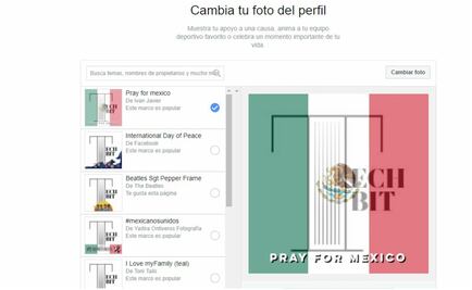Así puedes poner la bandera de México en tu perfil de Facebook