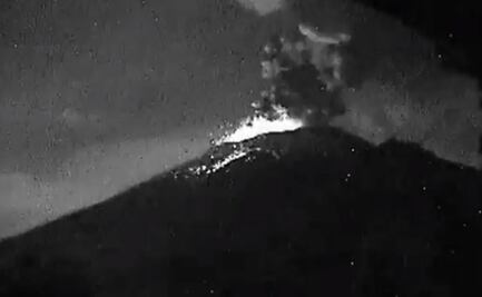 Se registra caída de ceniza en el Edomex por actividad del Popocatépetl