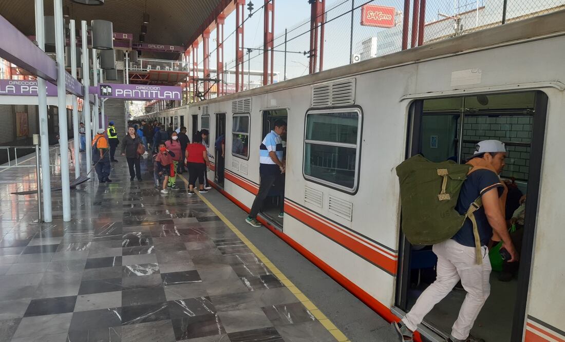 Reanudan servicio en su totalidad; Línea A del Metro opera ya de Pantitlán a La Paz. Foto: Darío Luna