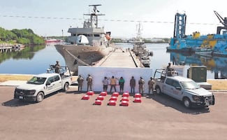 Marina aumenta los arrestos de narcos y decomisos en el mar