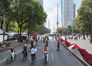 Primer paseo dominical "Muévete en Bici" del 2025 registra más de 95 mil participantes; actividad contribuye a reducción de CO2