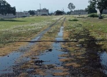 Fuga de combustible en ductos de Pemex ubicados en Pachuca, Hidalgo, moviliza a elementos de seguridad; no se reportan lesionados