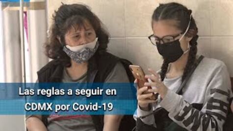 Las 5 reglas básicas que debes seguir en semáforo rojo por Covid-19 en CDMX