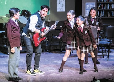 Obra inspirada en "Escuela del rock" llega al teatro