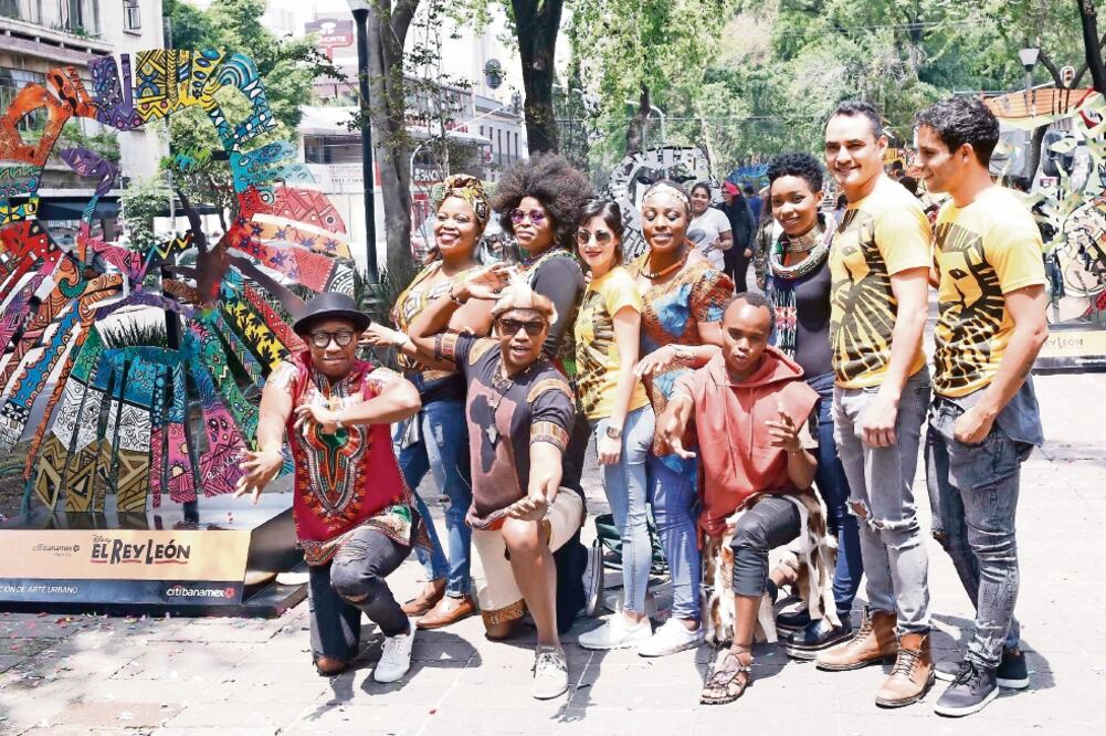 De la jungla africana a esta jungla urbana es el nombre de la exposición (AGUSTÍN SALINAS. EL UNIVERSAL)